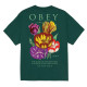 Obey Ανδρική κοντομάνικη μπλούζα Flores Robus Tee